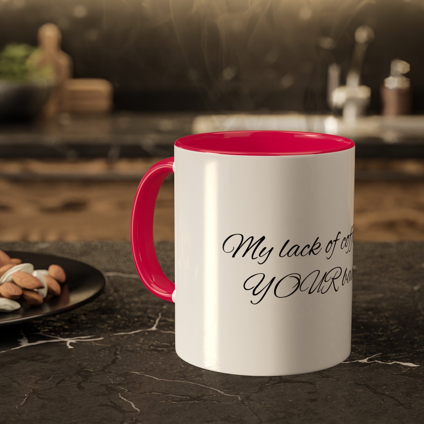 Versatile Elegance: Glossy Ceramic Colorful Mugs, 11oz