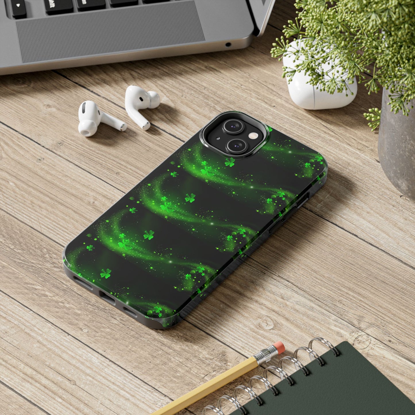 Irish Celtic Tough Phone Case - St Patrick's Day Irish Heritage Protection, Irish Themed Events, Rugged Ireland Phone Cover, Celtic Patterns