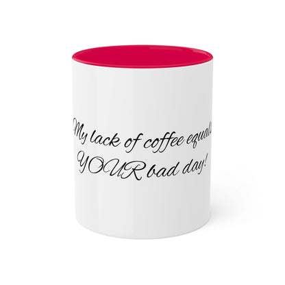 Versatile Elegance: Glossy Ceramic Colorful Mugs, 11oz