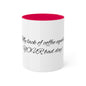 Versatile Elegance: Glossy Ceramic Colorful Mugs, 11oz