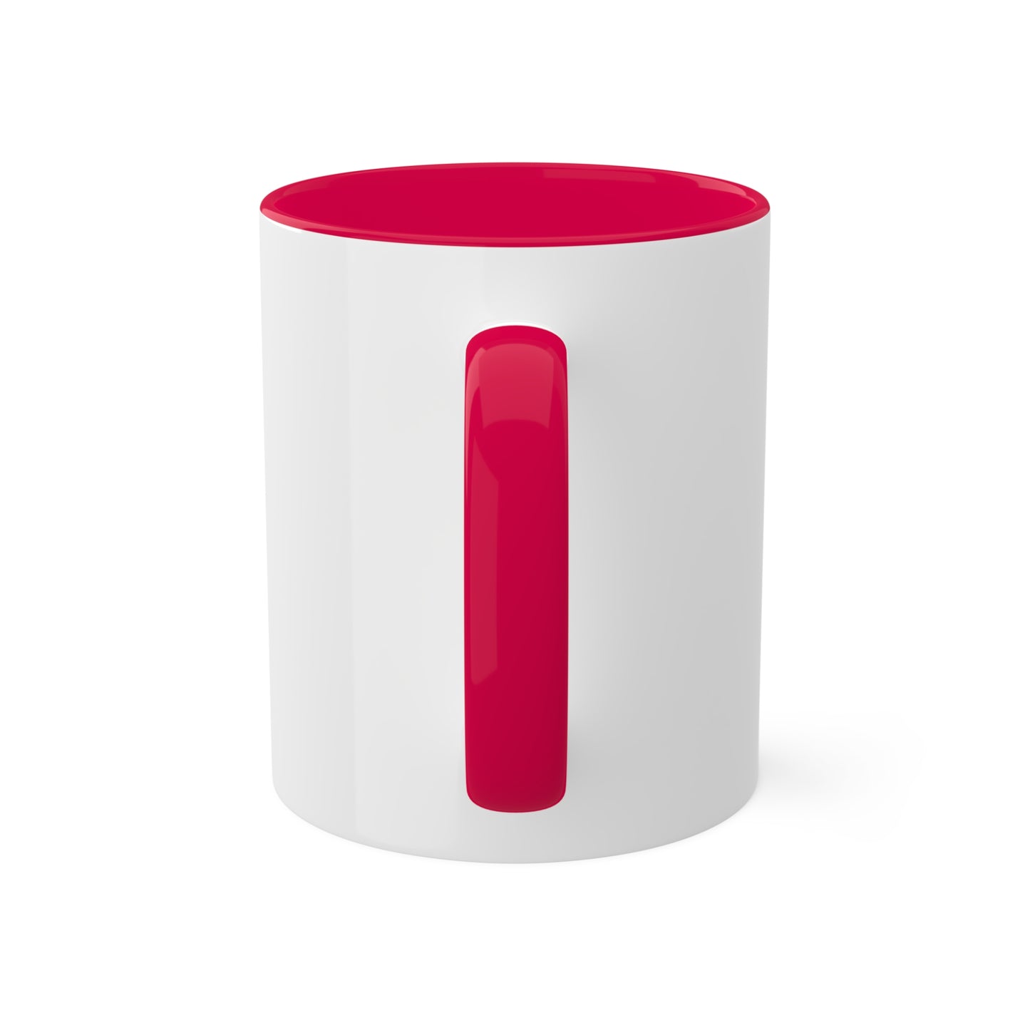 Versatile Elegance: Glossy Ceramic Colorful Mugs, 11oz
