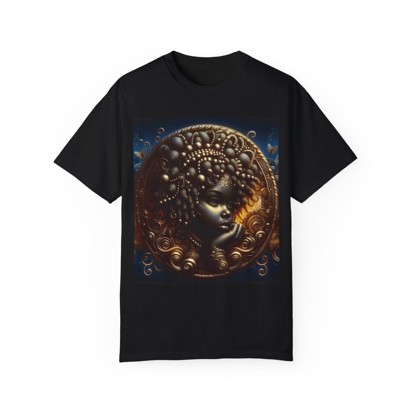 Angel Watching from Heaven T-shirt, African American, Black Heritage, Black Art Tee, Unisex Tee, Women, Men, Kids, Gifts for all