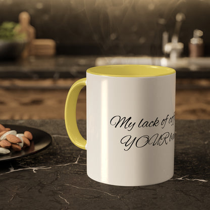 Versatile Elegance: Glossy Ceramic Colorful Mugs, 11oz