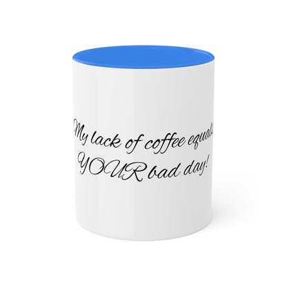 Versatile Elegance: Glossy Ceramic Colorful Mugs, 11oz