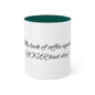 Versatile Elegance: Glossy Ceramic Colorful Mugs, 11oz