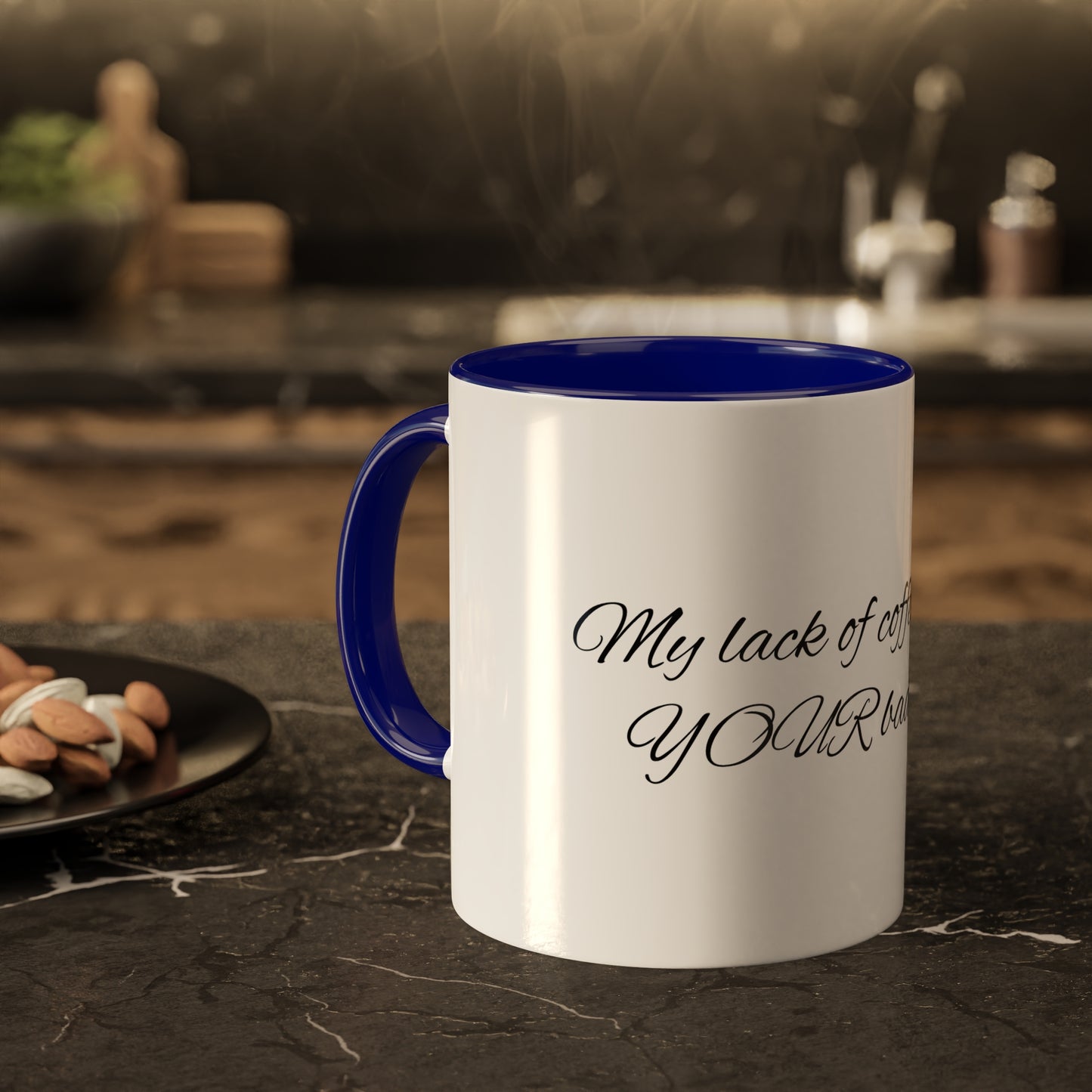 Versatile Elegance: Glossy Ceramic Colorful Mugs, 11oz