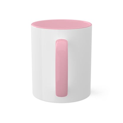 Versatile Elegance: Glossy Ceramic Colorful Mugs, 11oz
