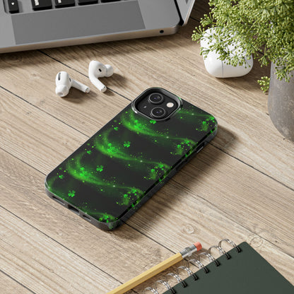 Irish Celtic Tough Phone Case - St Patrick's Day Irish Heritage Protection, Irish Themed Events, Rugged Ireland Phone Cover, Celtic Patterns