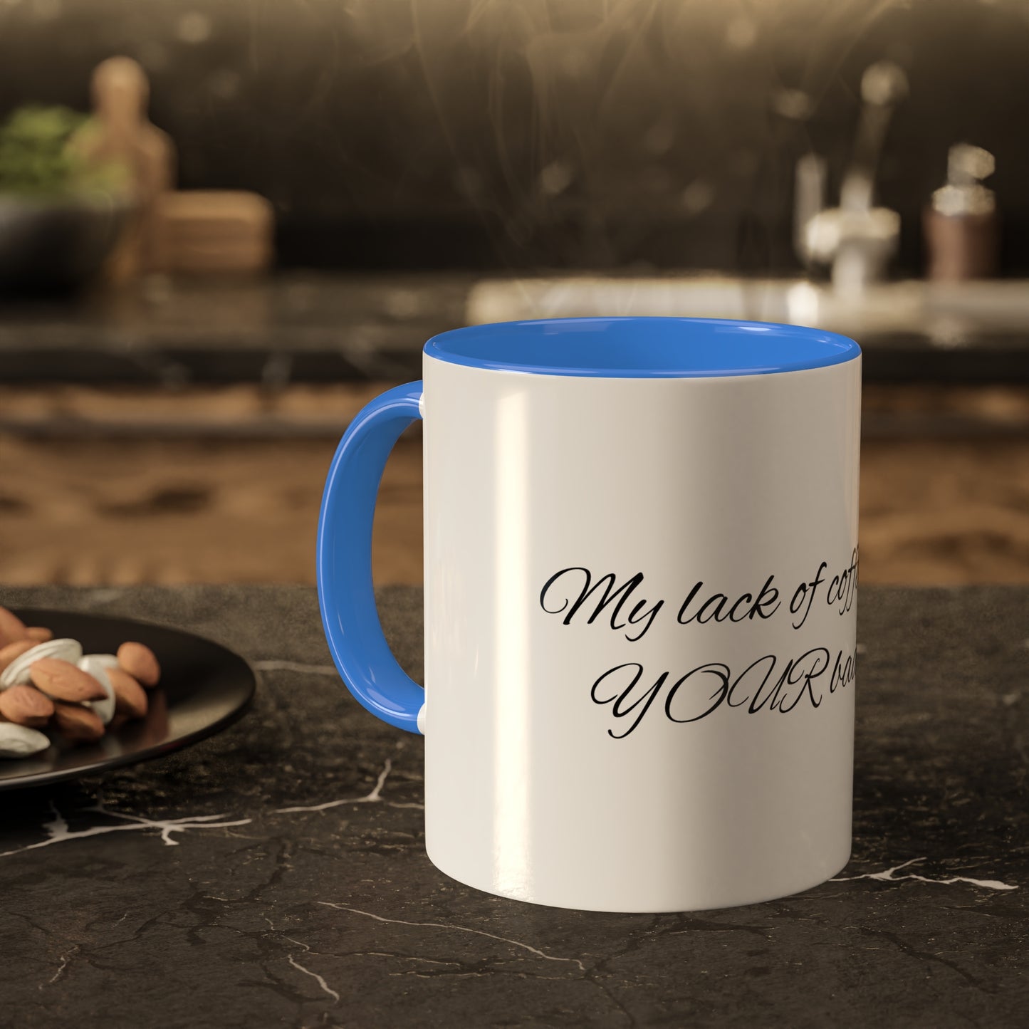 Versatile Elegance: Glossy Ceramic Colorful Mugs, 11oz