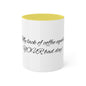 Versatile Elegance: Glossy Ceramic Colorful Mugs, 11oz