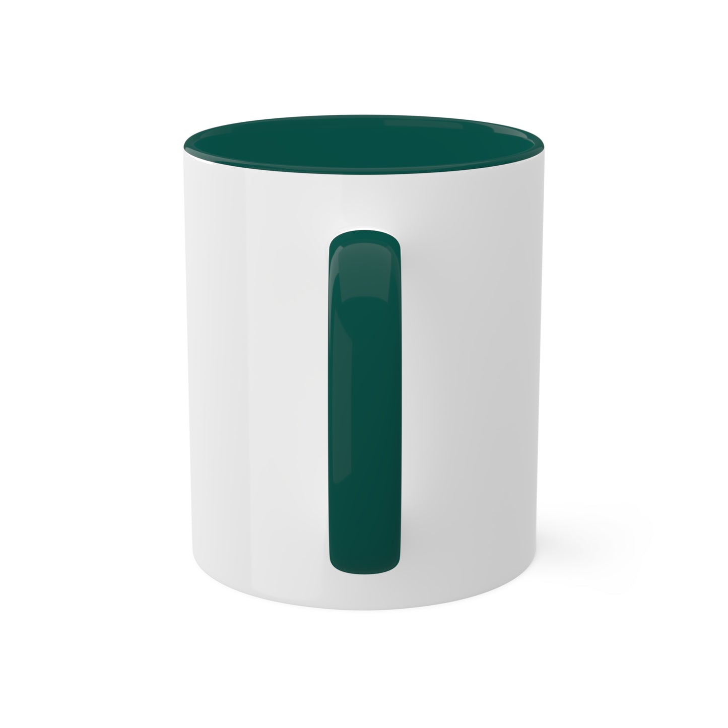 Versatile Elegance: Glossy Ceramic Colorful Mugs, 11oz